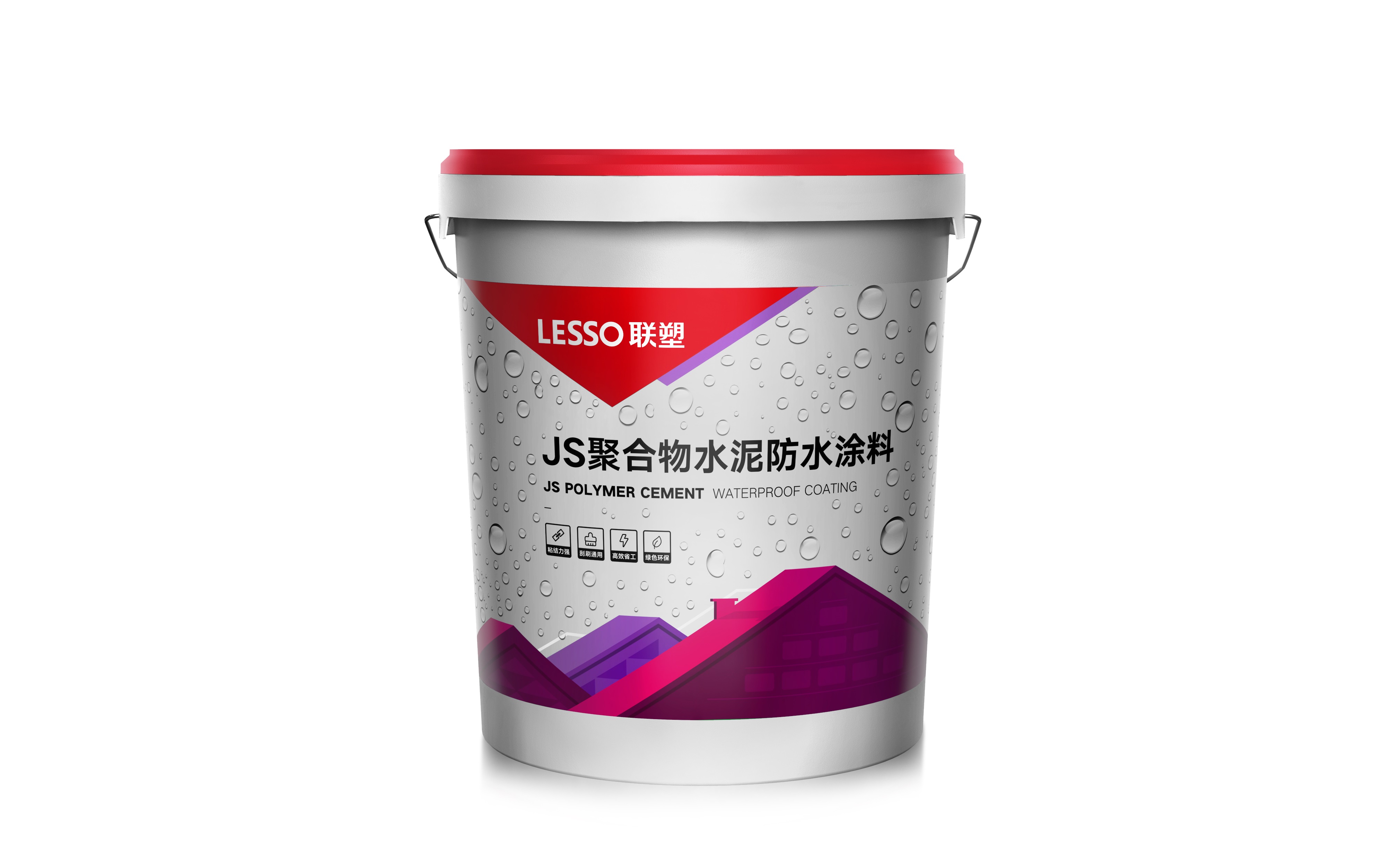 凯发k8一触即发JS聚合物水泥防水涂料LS500